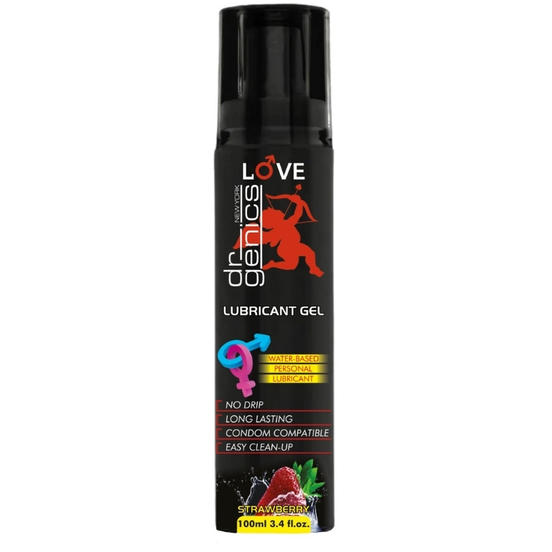Dr Genics Lubricant Gel (Çilek Aromalı Kayganlaştırıcı Jel) 100ml