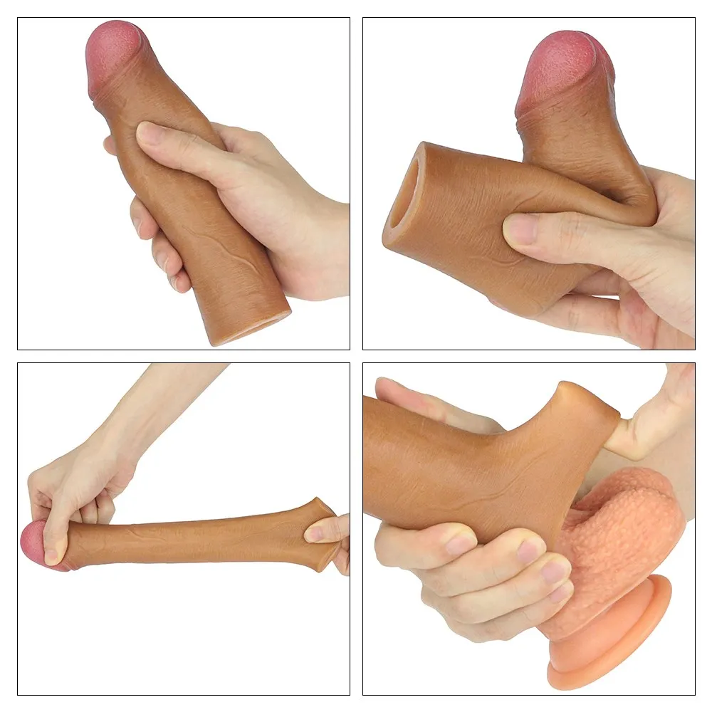 Et dokulu ultra gerçekci penis kılıfı - Görsel 3