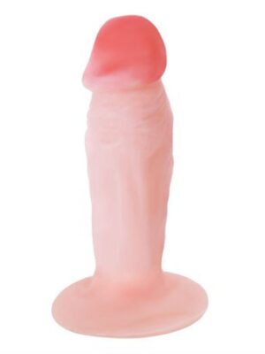Gerçekci et dokusunda 9 cm dildo