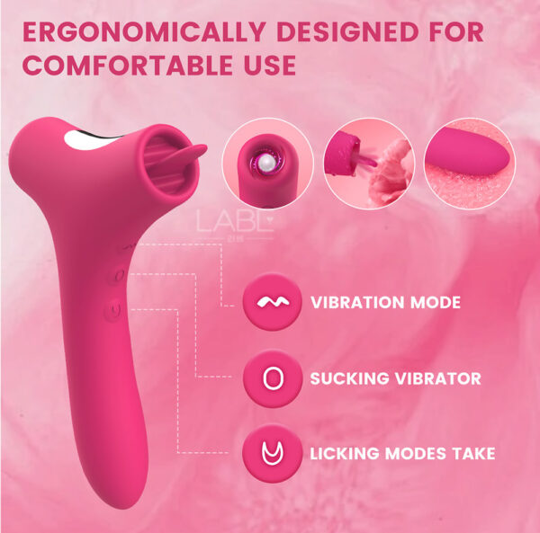Fonksiyonel Vibratör Yalama, Emme, G noktası, MY-250 - Görsel 7