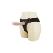 İçi Boş 15.5 cm Titreşimli Belden Bağlamalı Strapon