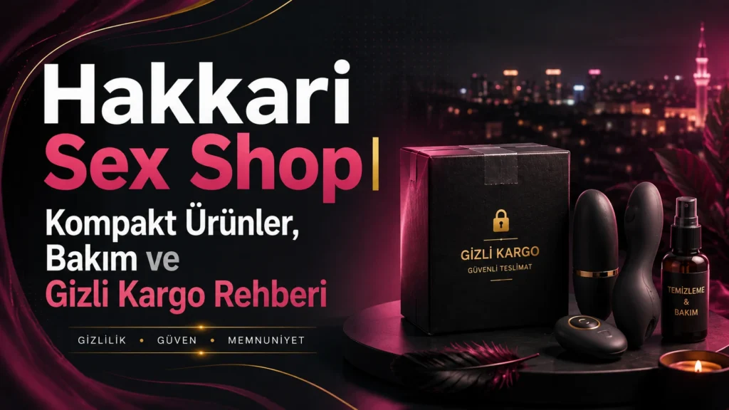 Hakkari erotik shop