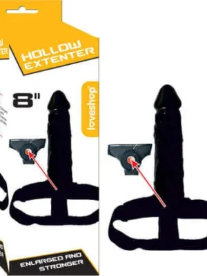 İçi boş 19 cm protez penis