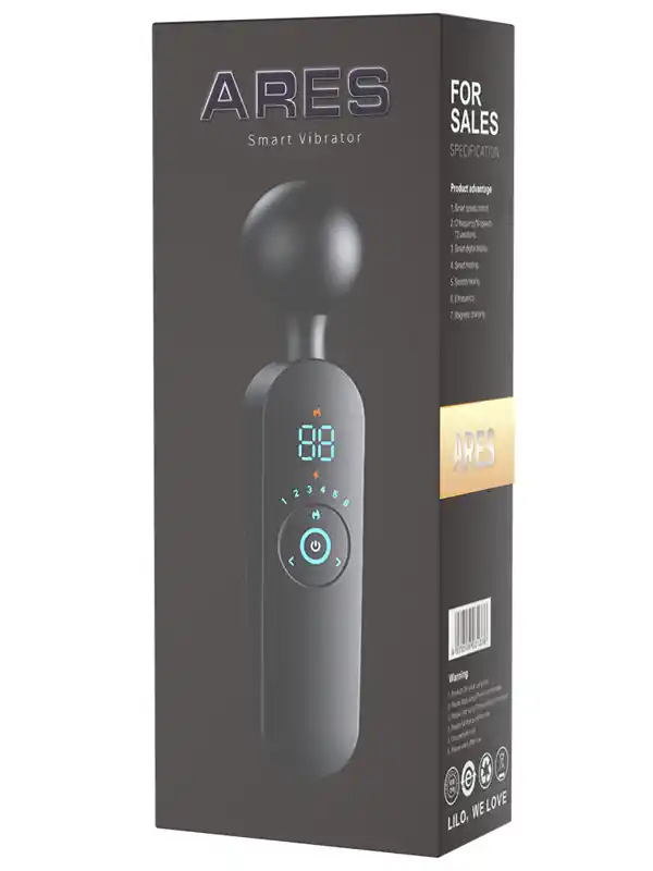 LCD Ekranlı Isıtmalı Titreşimli Vibratör - Görsel 4