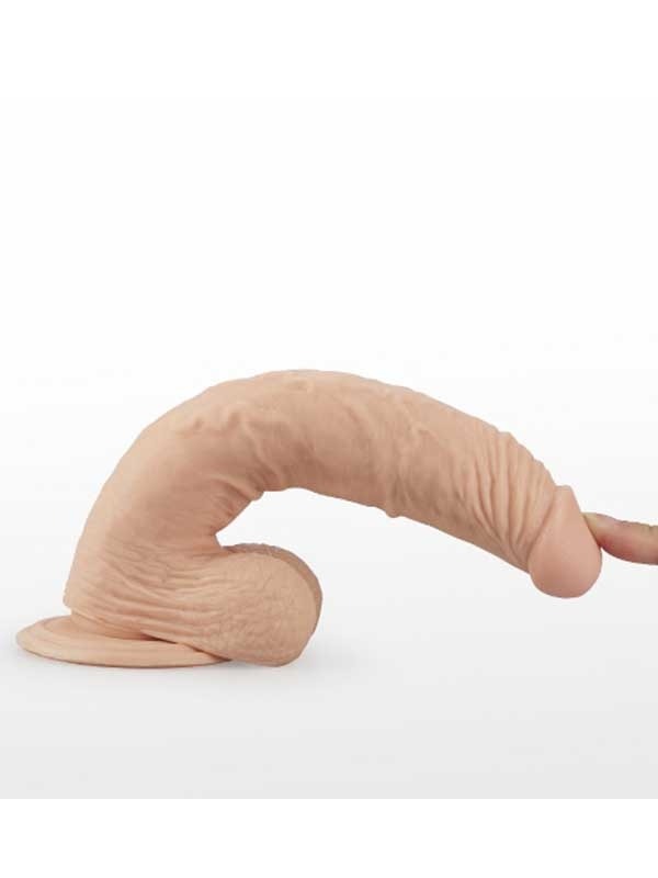 Real Extreme Realistik Titreşimli Dildo 24 cm