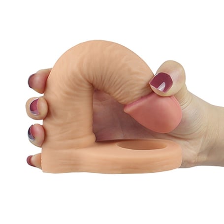 Soft Double Anal Dildo Penis 14 cm - Görsel 3