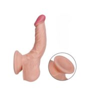 16.5cm Eğik ten Realistik Dildo
