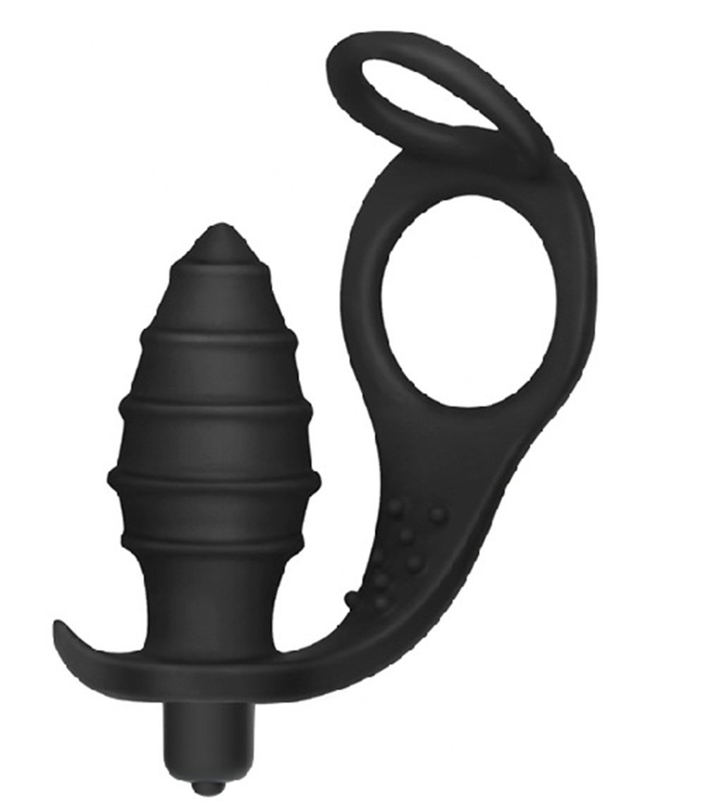 Penis ve Testis Halkalı Anal plug - Görsel 3