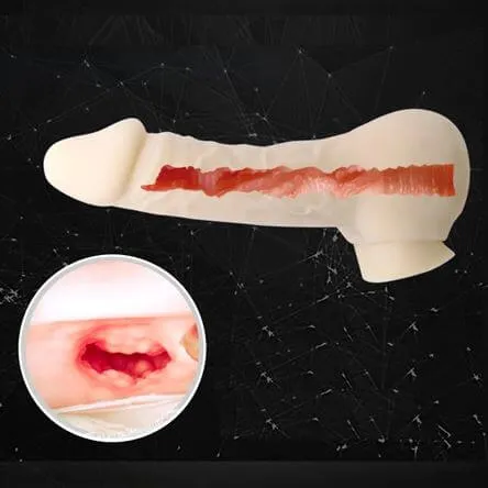 ultra yumuşak masturbatör dildo - Görsel 3