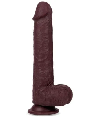 Extra gerçekci zenci penis 20 cm