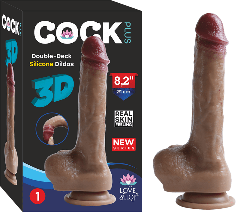 Nature Gerçekçi 21 cm Dildo - Görsel 4