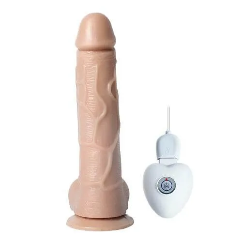 gerçekci oynar başlı 20 cm vibratör - Görsel 3