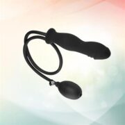 12 Cm Şişirilebilir Boğumlu Anal Plug Pompalı