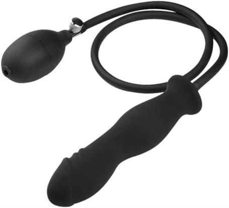 12 Cm Şişirilebilir Boğumlu Anal Plug Pompalı