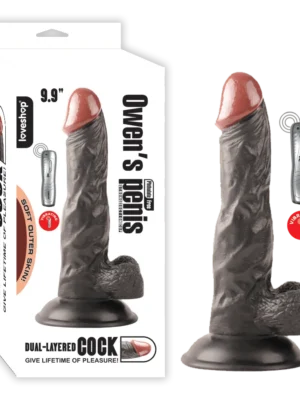 Siyah Büyük Titreşimli Yapay Penis