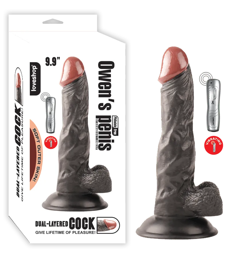 Siyah Büyük Titreşimli Yapay Penis