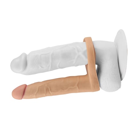 Soft Double Anal Dildo Penis 16cm - Görsel 3