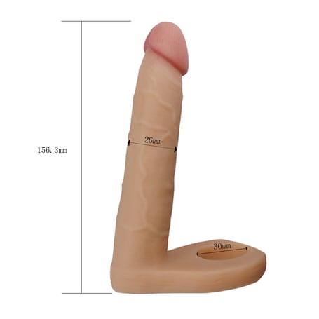 Soft Double Anal Dildo Penis 16cm - Görsel 5
