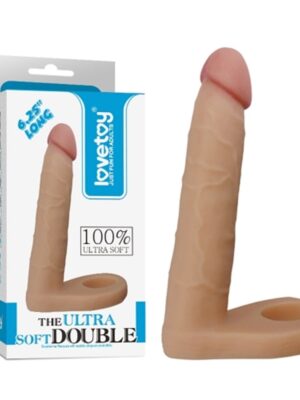 Soft Double Anal Dildo Penis 16cm