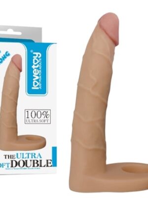 Soft Double Anal Dildo Penis 17 cm