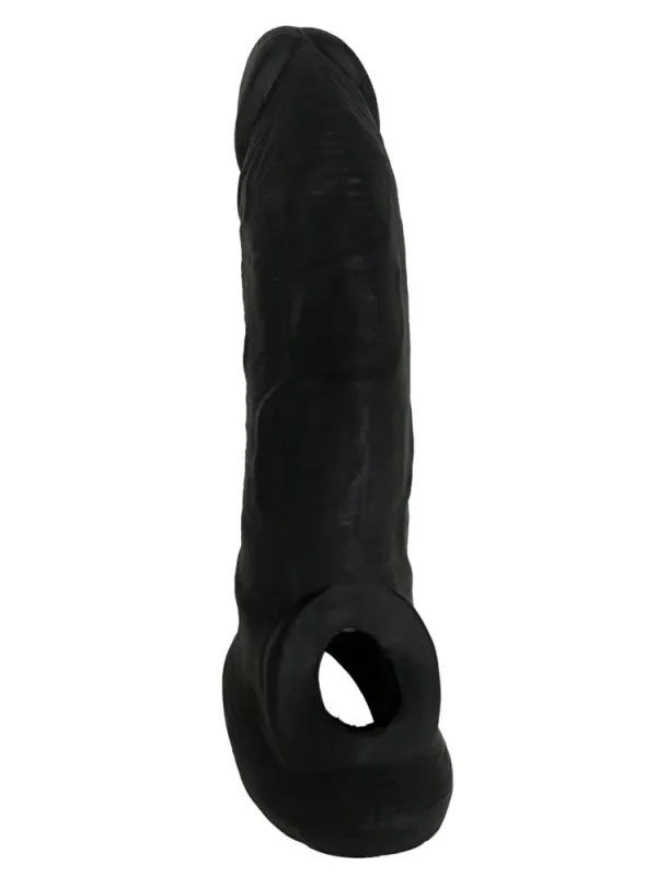 Testis kavramalı Siyah penis kılıfı - Görsel 3