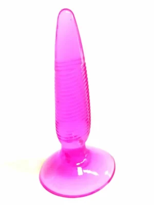 Tırtıklı anal plug 12 cm