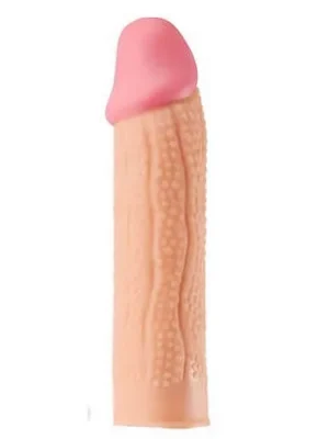 Tırtıklı et dokusunda penis kılıfı