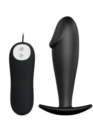 12 Fonksiyonlu Kumandalı 10cm Anal Plug