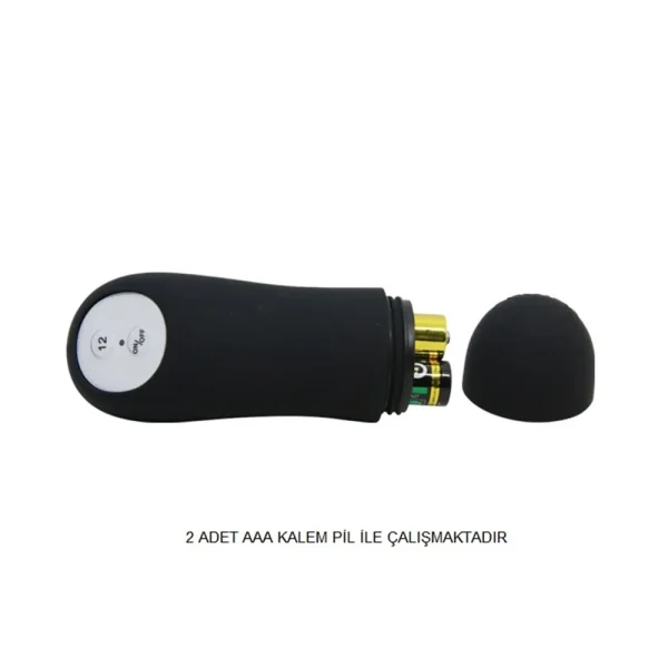 12 Fonksiyonlu Kumandalı 10 cm Anal Plug - Görsel 2