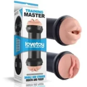 Çift taraflı oral vajina mastürbatör