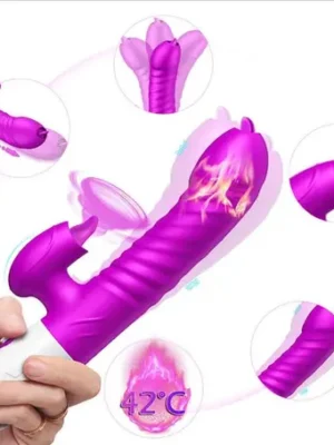 7 Dil ve Titreşim Uyarım Fonksiyonlu Isıtmalı Teknolojik Vibratör