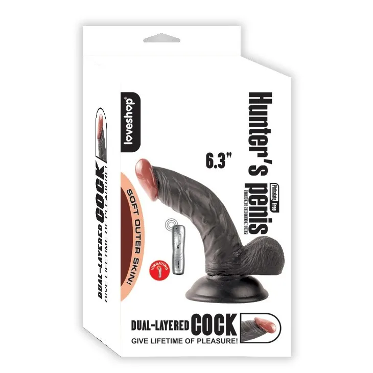 16cm zenci vibratör penis - Görsel 2